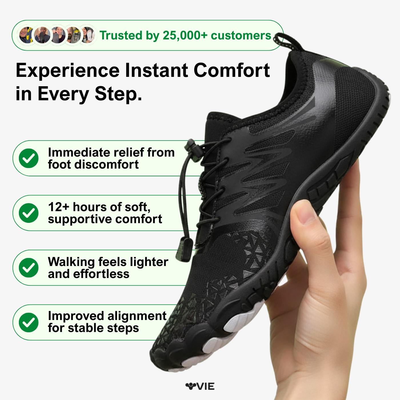 Vie Waves – Ultra-Soft Barefoot Shoes (Unisex)