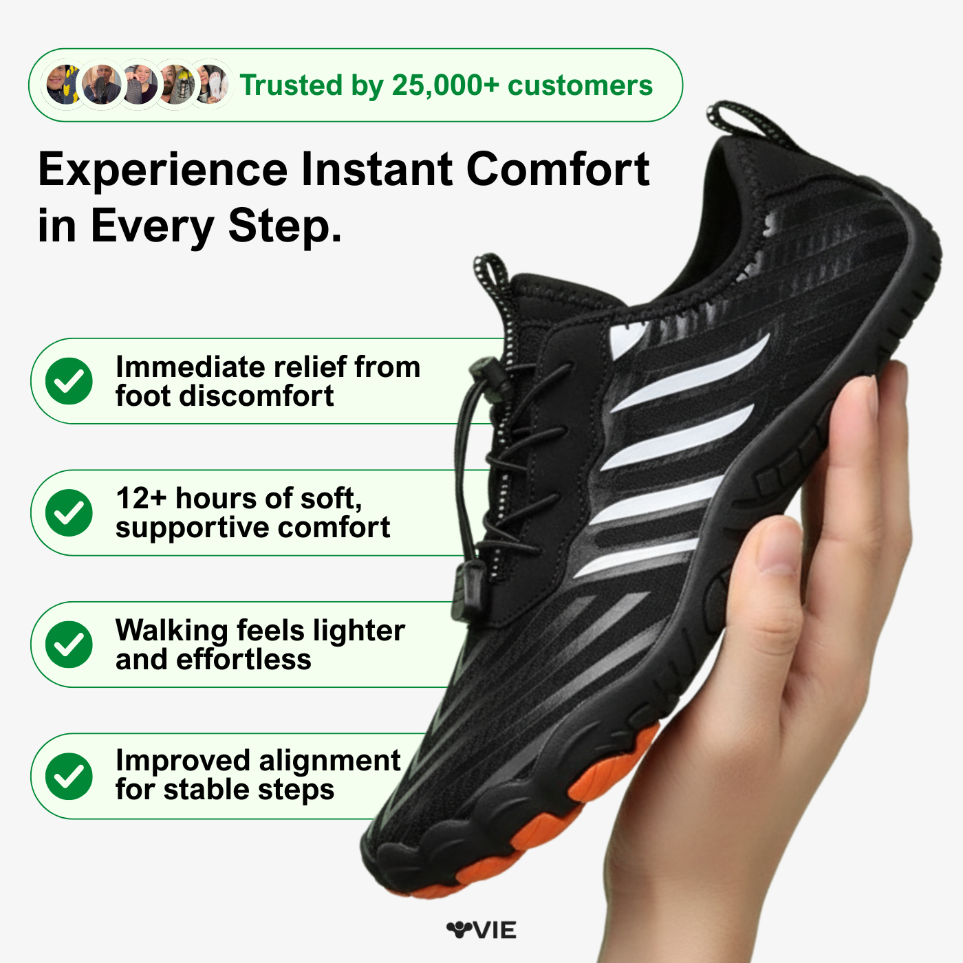 Vie Active – All-Day Comfort Barefoot Shoes (Unisex)